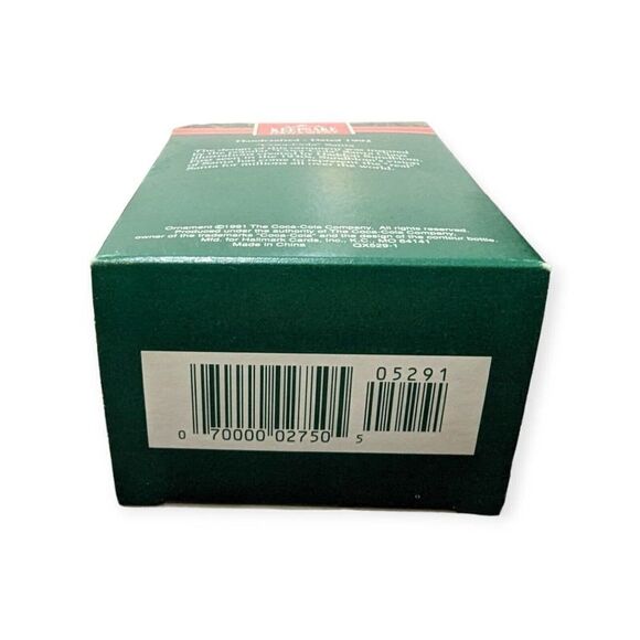 HALLMARK KEEPSAKE ORNAMENT COCA COLA SANTA PLEASE PAUSE HERE 1992 CLIP-ON H - Picture 6 of 7